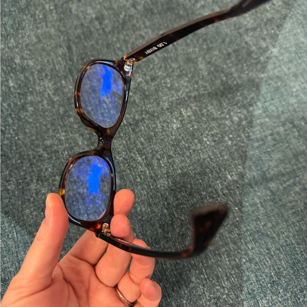 Caddis Bixby Tortoise Shell Reading Glasses in Turtle 1.00 strength - Picture 6 of 9